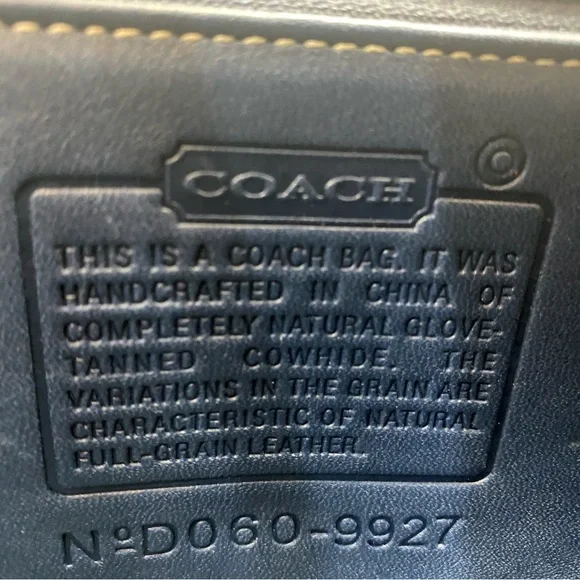 Coach Willis bag in royal blue with nickel hardware - Picture 8 of 15